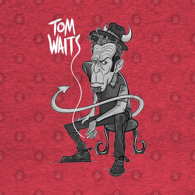 Tom Waits by CosmicAngerDesign